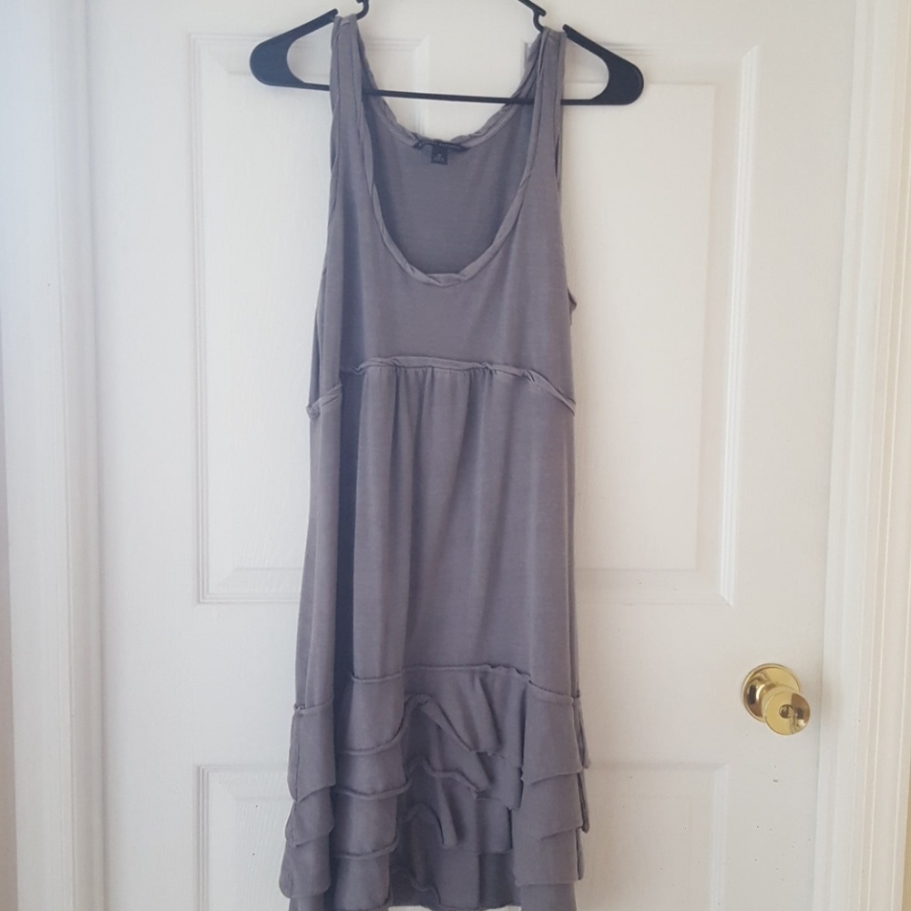 Grey cotton Banana Republic dress